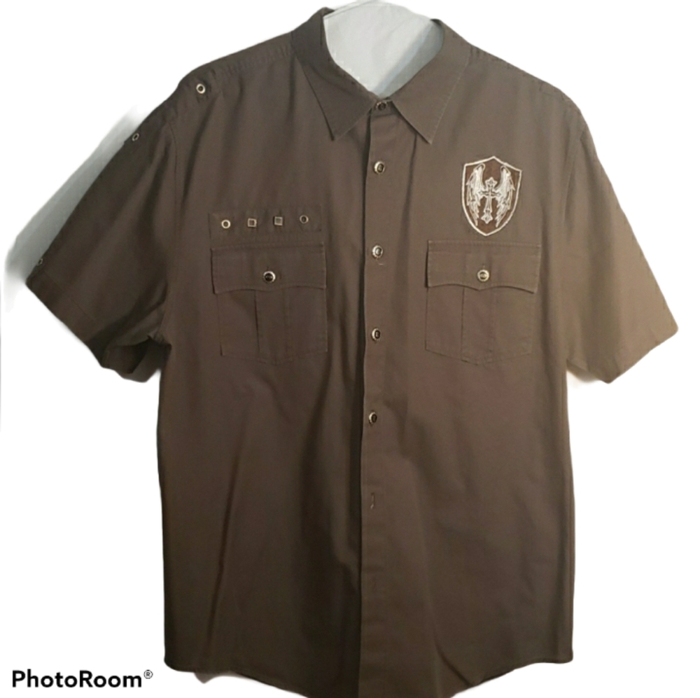 Counterattack Brown Shirt  XL